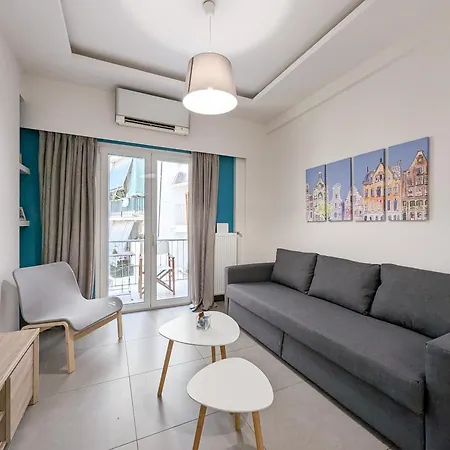 Modern&stylish 1bd Next Metro And Acropolis Apartment